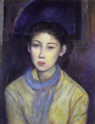 Jonge vrouw by Creten on