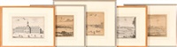 A collection of five Danish views