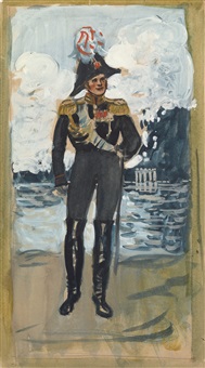 Study for the Portrait of Alexander I, 1917 Study for the Portrait of Alexander I, 1917