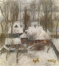 Winter in Sednev, 1997