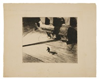 Night Shadows (Levin 82; Zigrosser 22), 1921