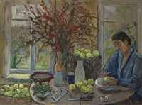 Self-Portrait at the Dacha, 1949 Self-Portrait at the Dacha, 1949