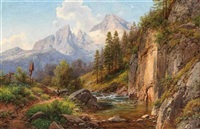 Blick auf den Watzmann, 1878