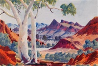 Untitled (Central Australian landscape), 1960