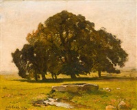 Las encinas, 1920