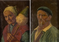 Pareja de campesinos, 1926