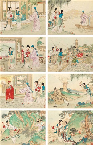 白蛇传 By Ren Shuaiying On Artnet