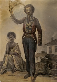 Bungaree and his wife Goosberry