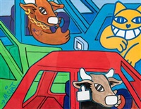 Cows (Chaos Urbain), 2022, 2022