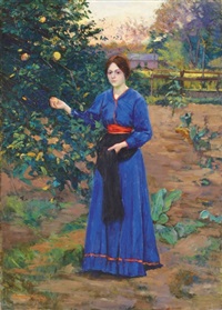 In the garden