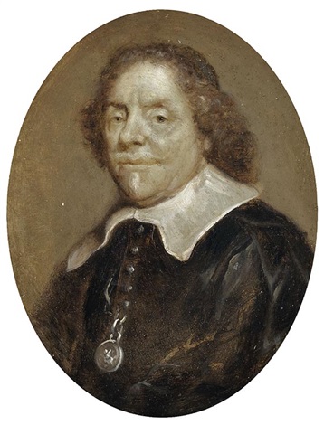 Herrenporträts 2 works by Jan Stolker on