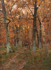 Abend im Walde, 1895