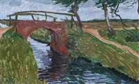 Brücke in Oberneuland, 1912