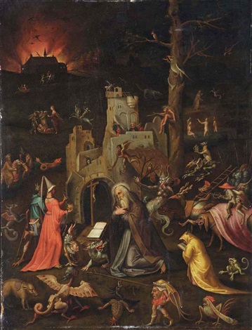 The Temptation of Saint Anthony by Hieronymus Bosch on artnet