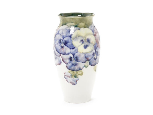 Pansy Vase By William Moorcroft On Artnet