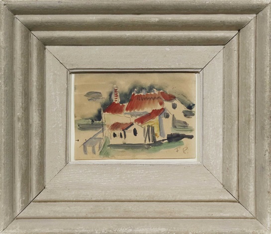 Haus Am Wasser Vareler Hafen By Franz Radziwill On Artnet