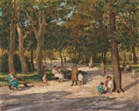 Parkrészlet