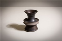 ABSTRACT TULIP AND GEOMETRIC VASE, 1966