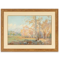 Sycamores Near the San Gabriel Mountains Sycamores Near the San Gabriel Mountains