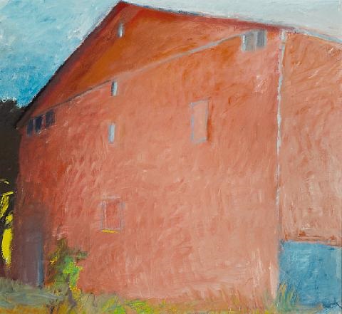The Red Barn By Wolf Kahn On Artnet