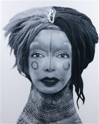 Masque de danse “Pwevo” et visage de Femme..., 2000 Masque de danse “Pwevo” et visage de Femme..., 2000