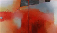 Entre les astres (diptych)