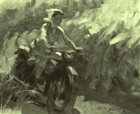 Collective farm brigadier, 1968