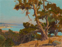 View Of Ocean Near Santa Barbara, Circa 1910, 1910 View Of Ocean Near Santa Barbara, Circa 1910, 1910
