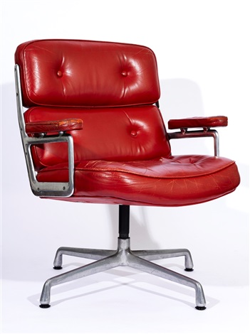 two lobby chair es 104 by charles and ray eames on artnet