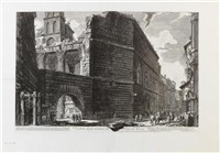 Veduta degli Avanzi del Foro di Nerva, 1757 Veduta degli Avanzi del Foro di Nerva, 1757