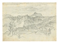 Olevano and Civitella from the South, 1805