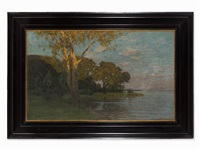 Lakeshore at Dusk, 1900