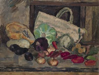 Still Life with Flowers and Still Life with..., 1931 Still Life with Flowers and Still Life with..., 1931