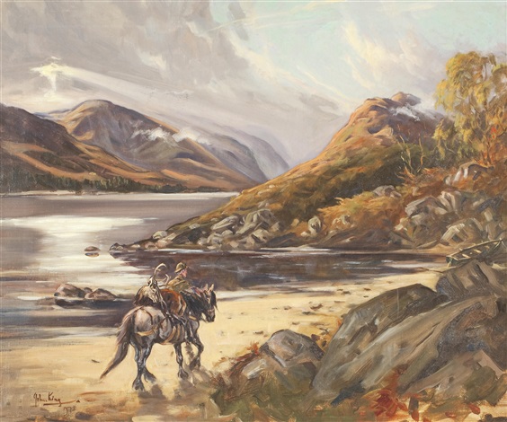 Highland King Painting