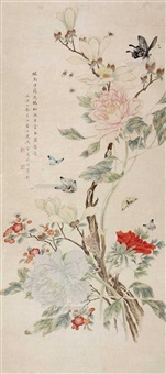 马荃 玉堂春意 立轴