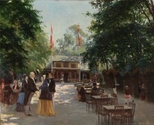 View From Jostys Pavillion The Tea Rooms At Frederiksberg Gardens