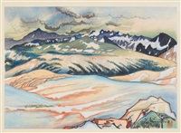 Great Nature, Storm on Mount Lyell from..., 1930 Great Nature, Storm on Mount Lyell from..., 1930