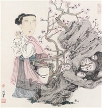 赏梅图