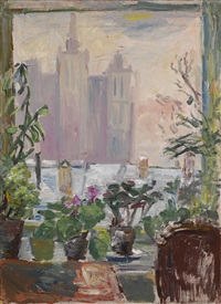 BY THE WINDOW