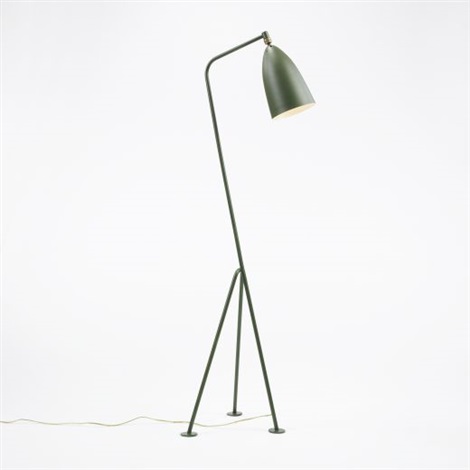 greta grossman grasshopper floor lamp