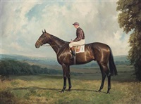 Monument, with jockey up
