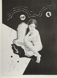 Woman Dreaming of two Circles, 1970