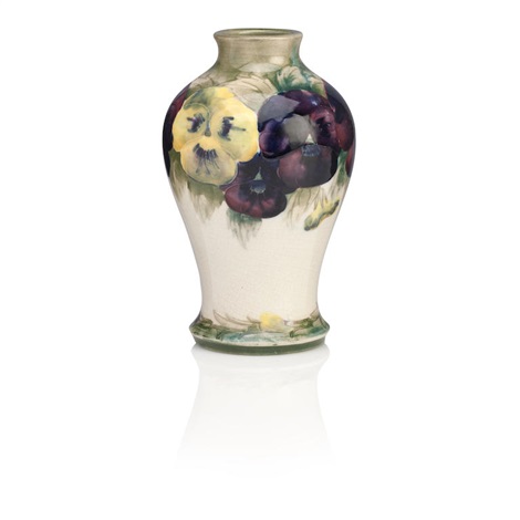 A William Moorcroft Pansy Vase By William Moorcroft On Artnet