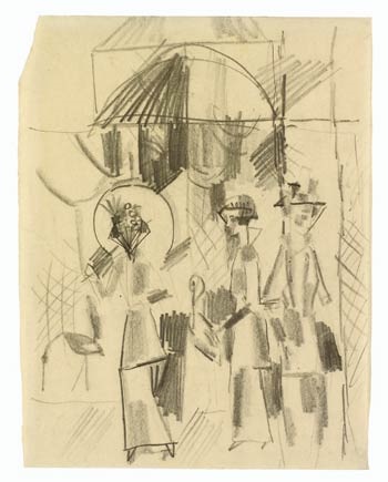 Frauen Bei Den Reihern Im Zoologischen Garten By August Macke On