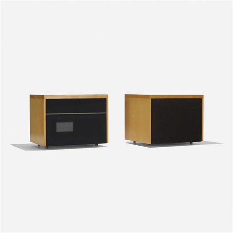 Custom Rolling Stereo Cabinets For The Rand House Set Of Two By