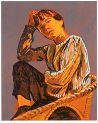 Self-Portrait (Blue), 2021