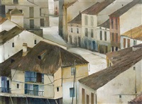 pueblo de la rioja by ramón aguilar moré
