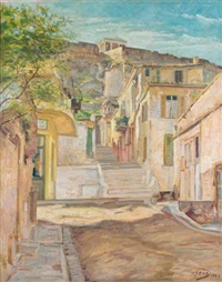 A sunny street, 1954