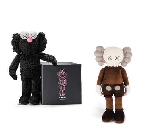 kaws plush doll