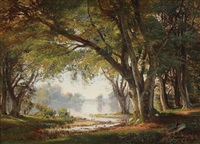 View from a forest, 1876